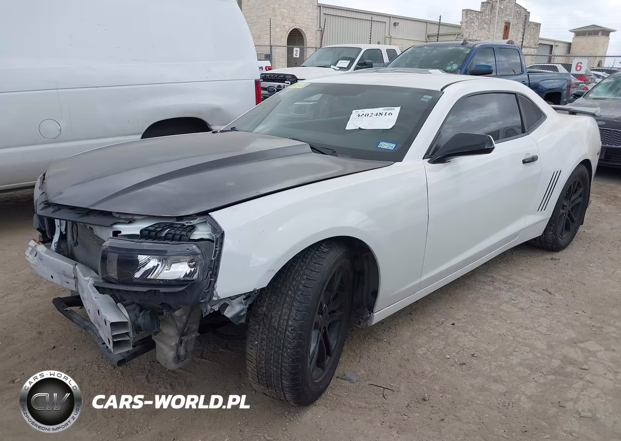 2014 Chevrolet Camaro 2Ls VIN:2G1FA1E39E9165437 - 2