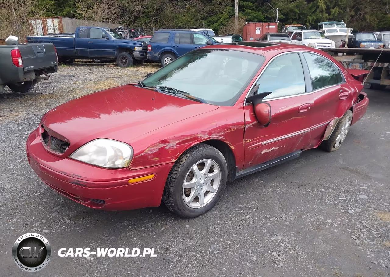 2000 Mercury Sable Ls VIN:1MEFM53U3YG612138 - 2