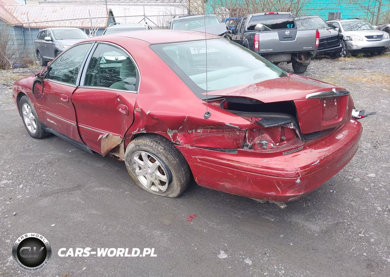 2000 Mercury Sable Ls VIN:1MEFM53U3YG612138 - 3
