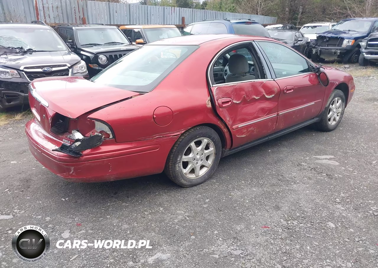 2000 Mercury Sable Ls VIN:1MEFM53U3YG612138 - 4