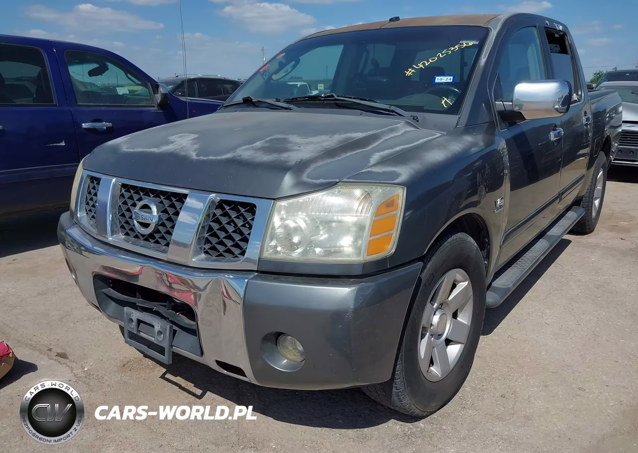 2004 Nissan Titan Le VIN:1N6AA07A24N561998 - 2