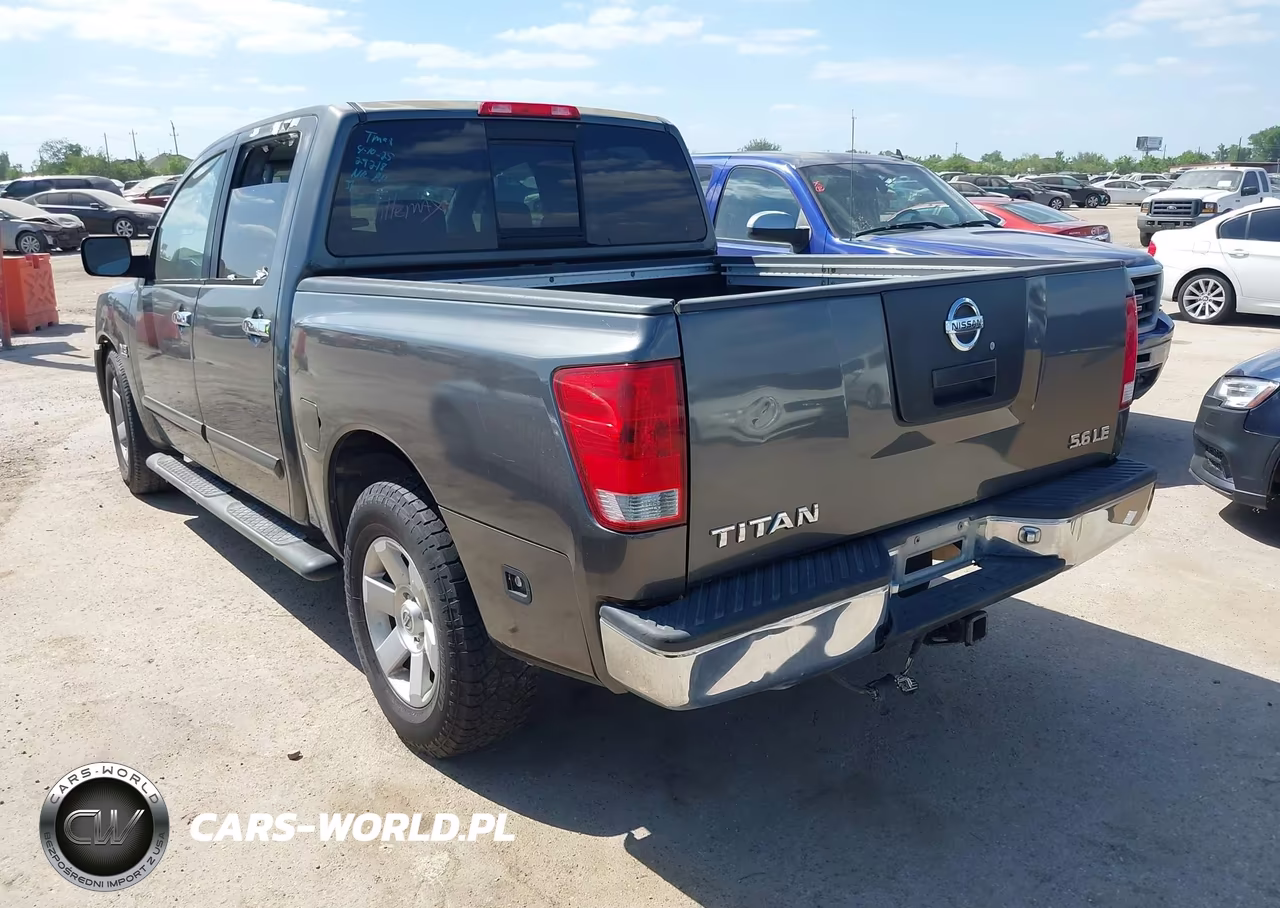 2004 Nissan Titan Le VIN:1N6AA07A24N561998 - 3