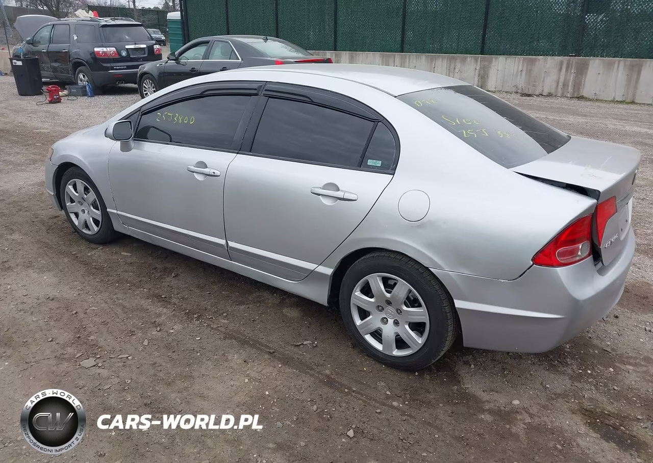 2007 Honda Civic Lx VIN:2HGFA16537H302647 - 3