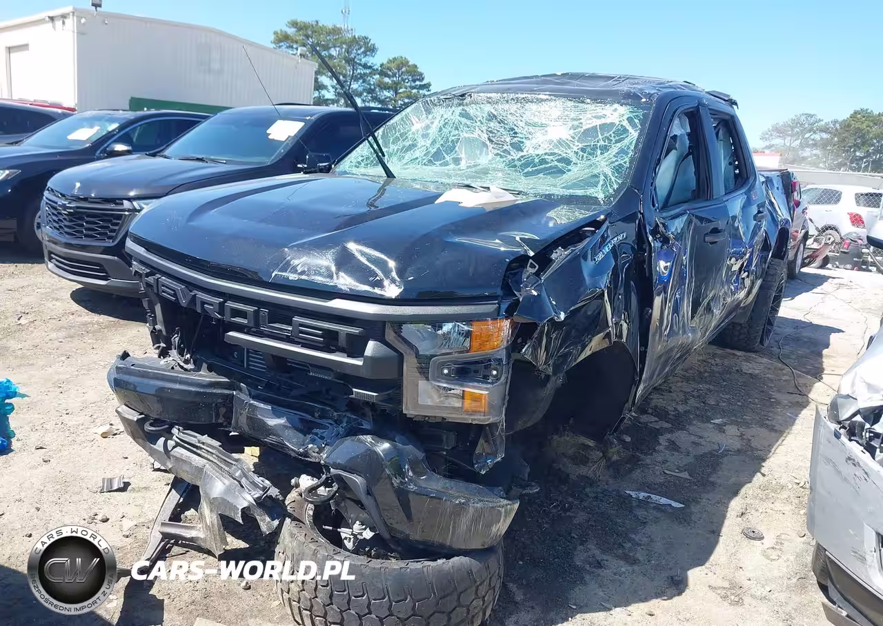 2024 Chevrolet Silverado 1500 2Wd Short Bed Custom VIN:1GCPABEK6RZ200102 - 2