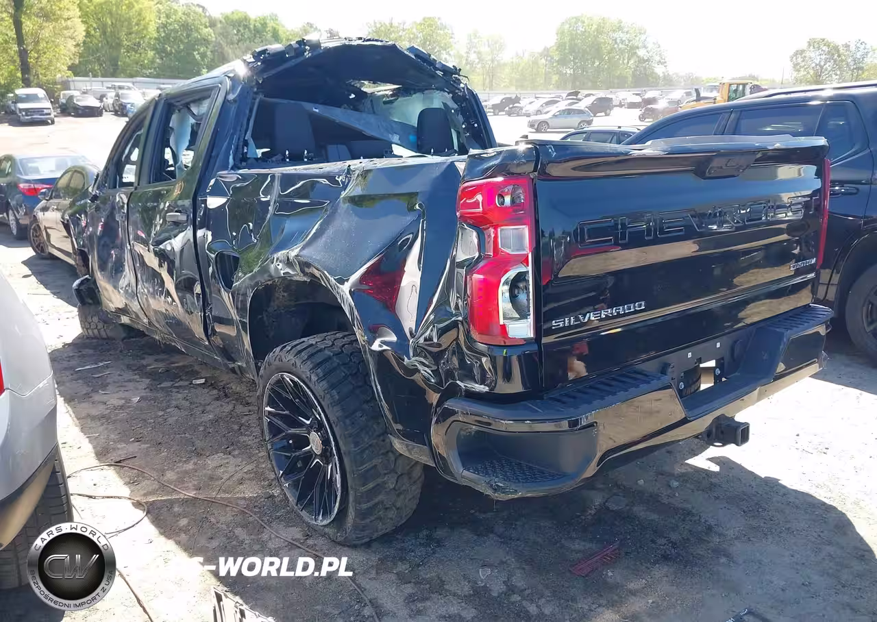 2024 Chevrolet Silverado 1500 2Wd Short Bed Custom VIN:1GCPABEK6RZ200102 - 3