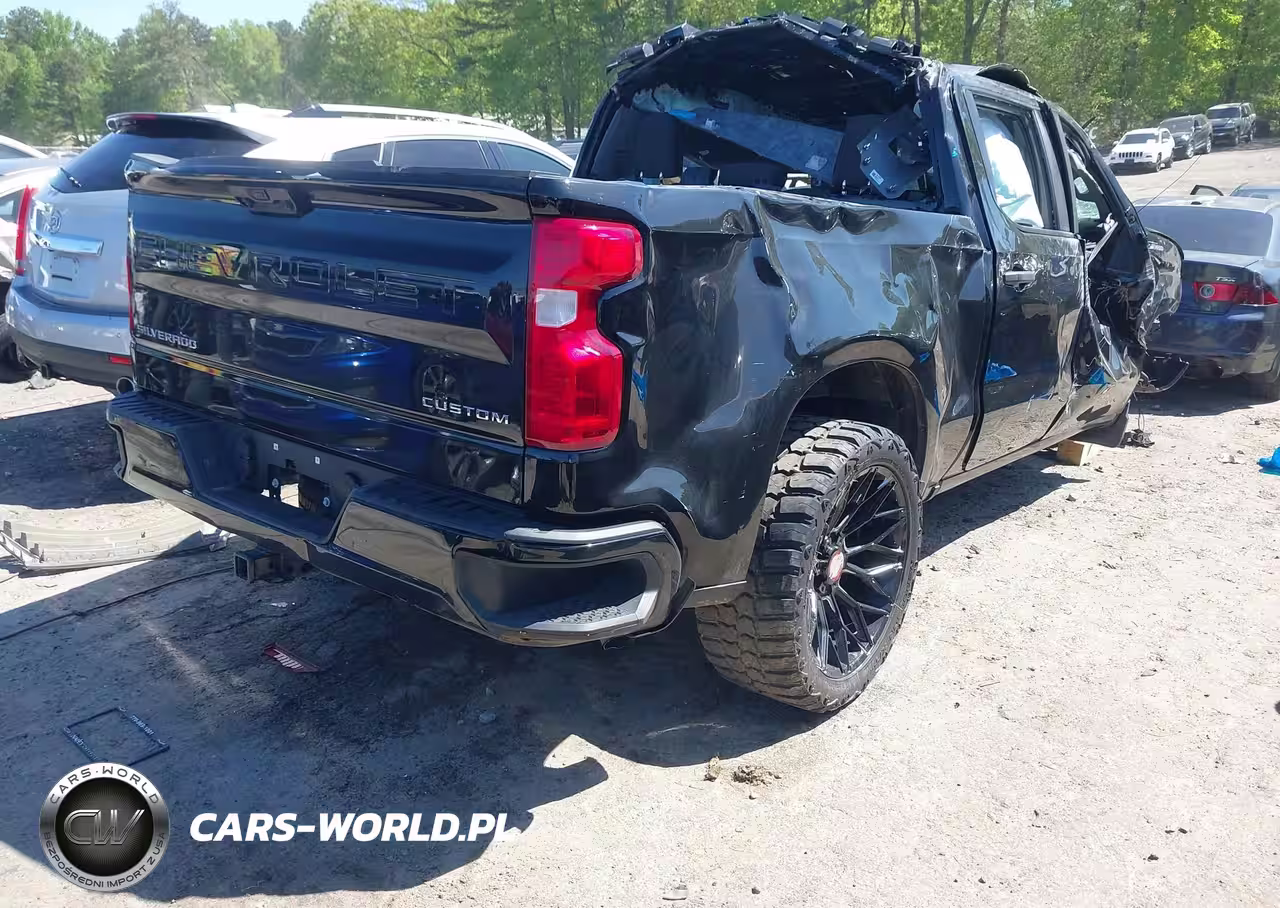 2024 Chevrolet Silverado 1500 2Wd Short Bed Custom VIN:1GCPABEK6RZ200102 - 4