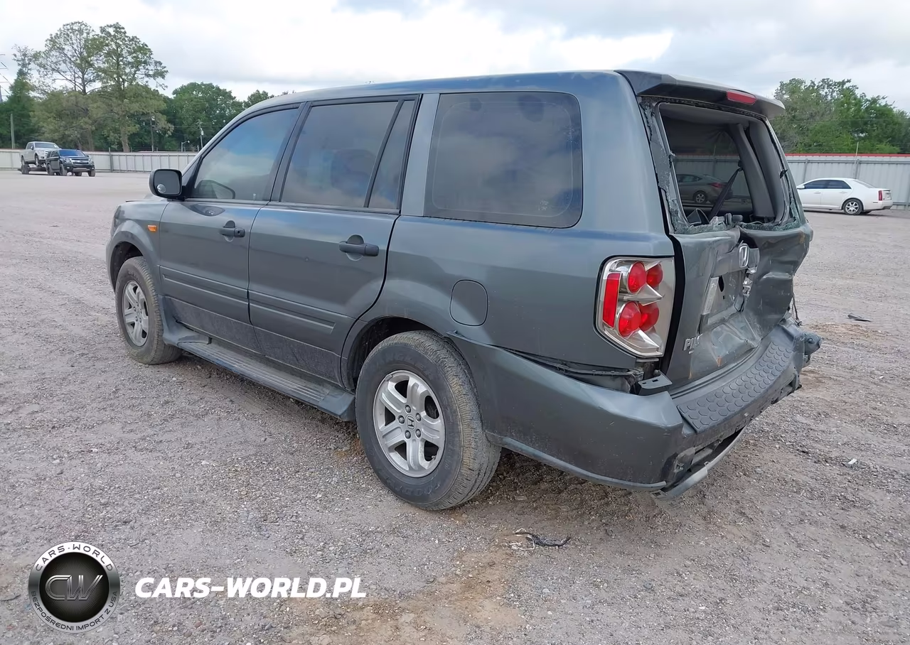 2007 Honda Pilot Lx VIN:5FNYF28137B016831 - 3