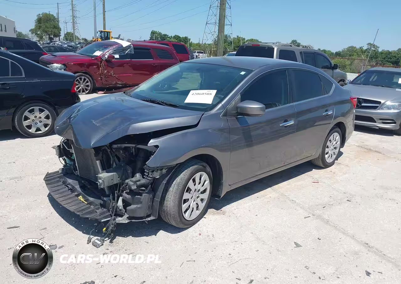2019 Nissan Sentra S VIN:3N1AB7AP7KY441316 - 2
