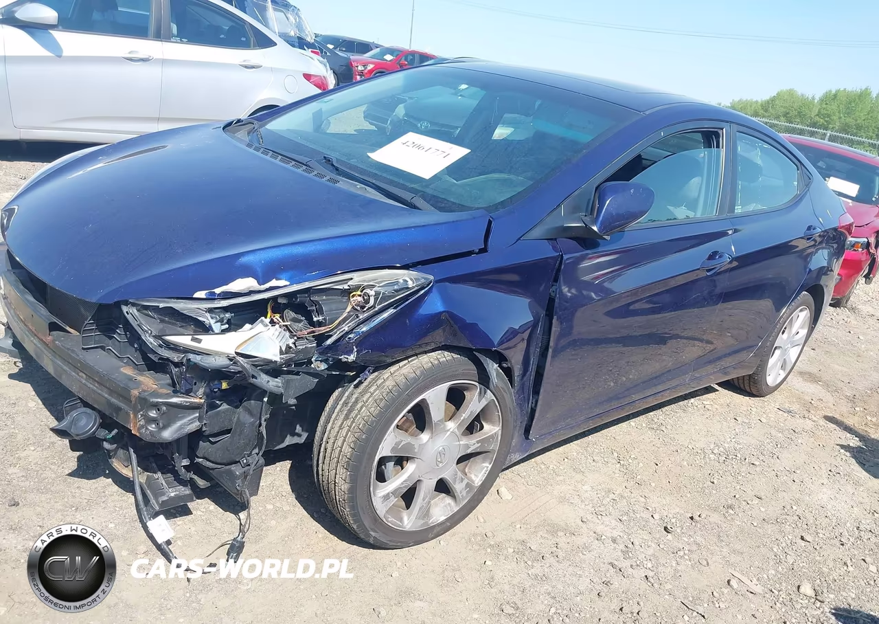 2013 Hyundai Elantra Limited VIN:5NPDH4AE4DH440730 - 2