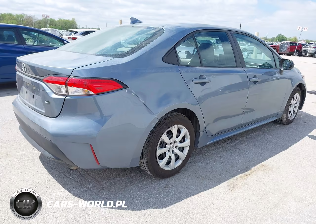 2022 Toyota Corolla Le VIN:5YFEPMAE6NP348272 - 4