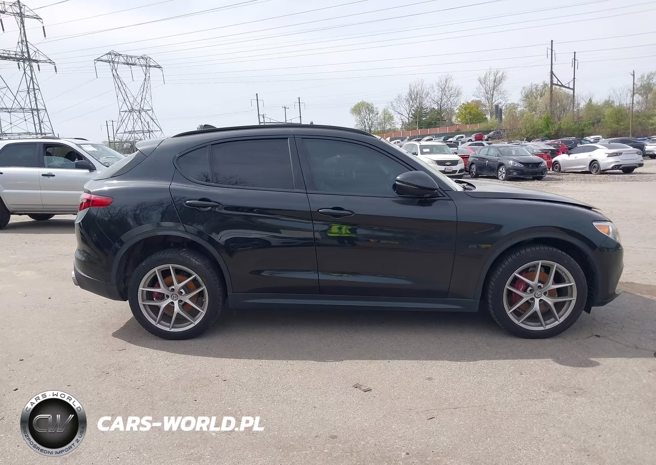 2019 Alfa Romeo Stelvio Ti Sport Awd VIN:ZASPAKBN0K7C71772 - 14