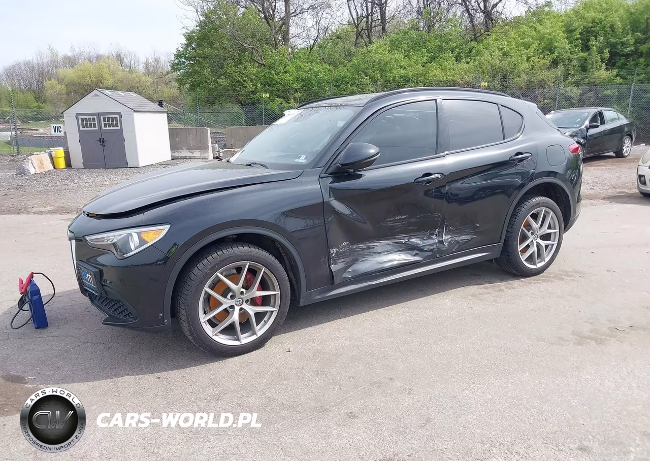 2019 Alfa Romeo Stelvio Ti Sport Awd VIN:ZASPAKBN0K7C71772 - 2