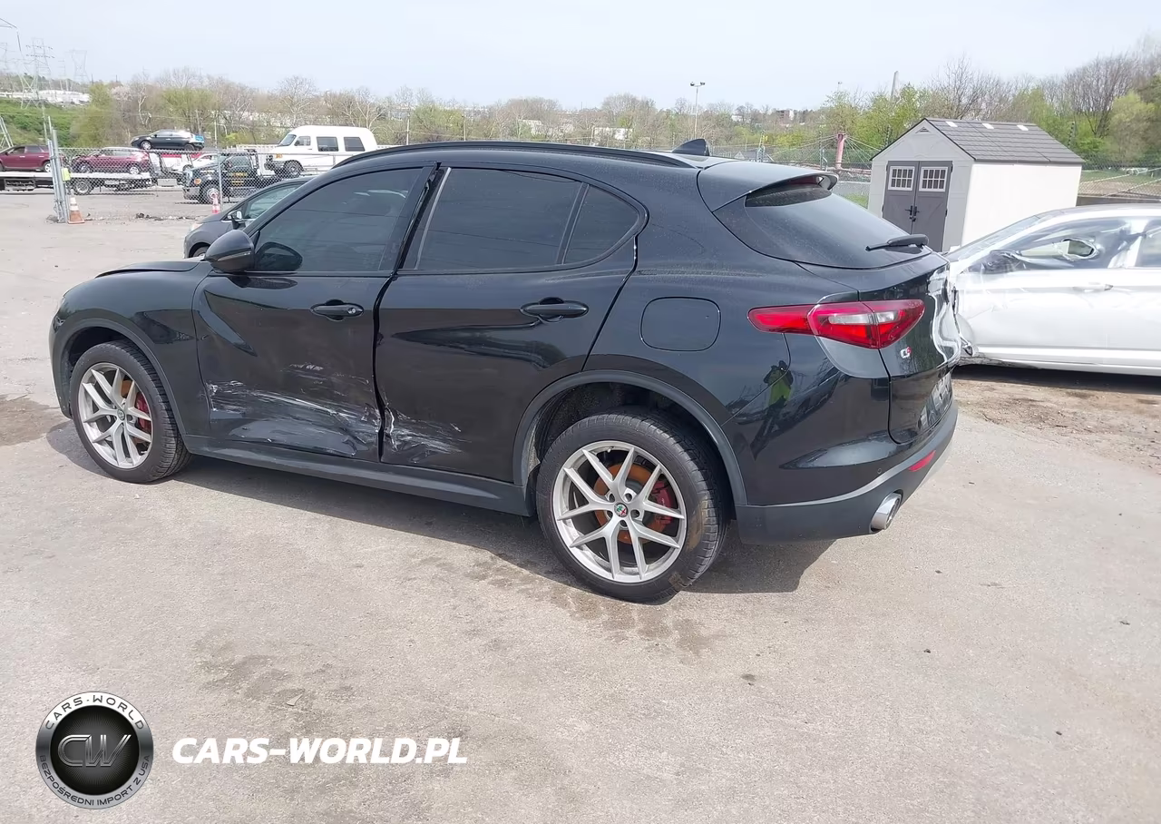 2019 Alfa Romeo Stelvio Ti Sport Awd VIN:ZASPAKBN0K7C71772 - 3