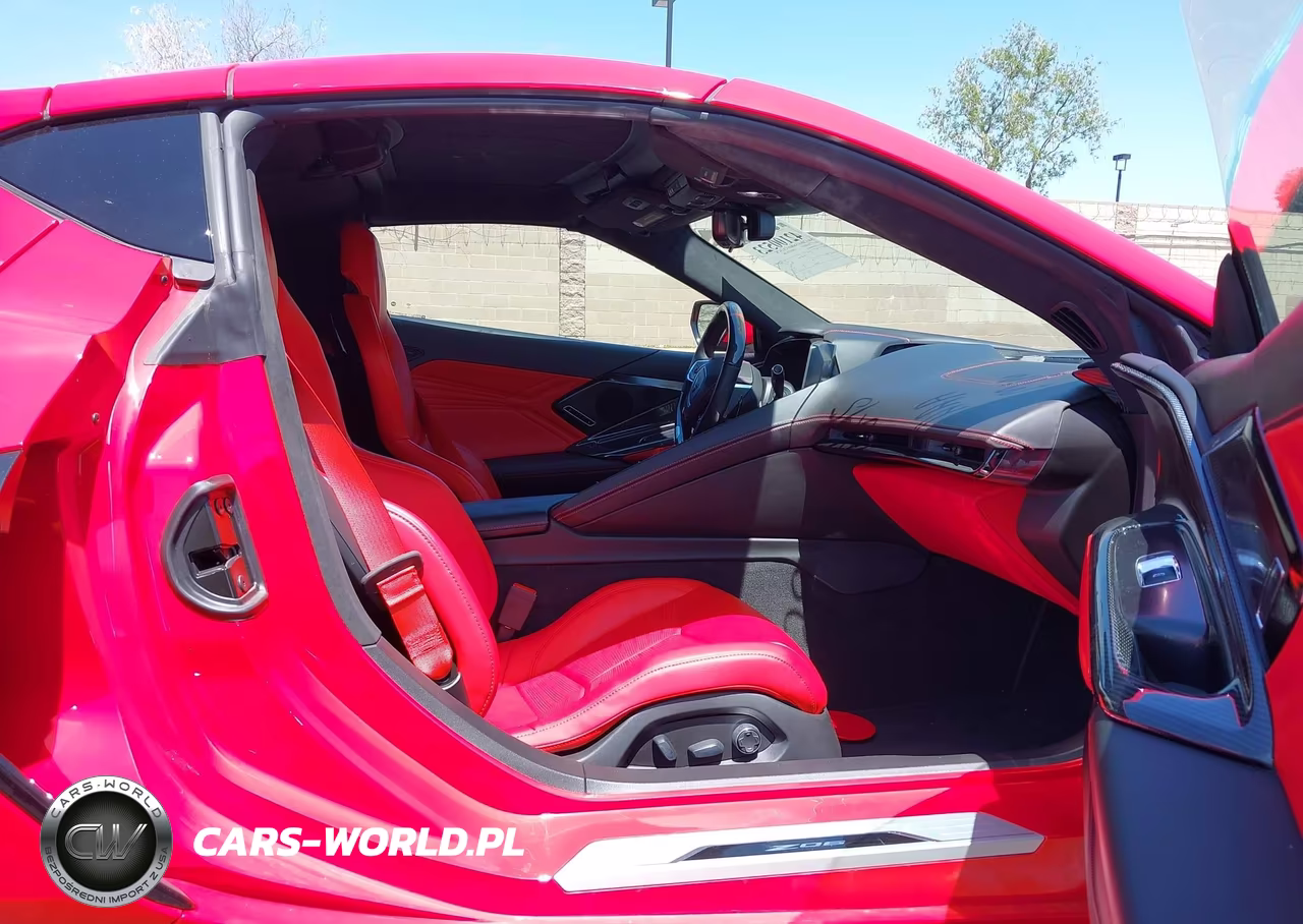 2023 Chevrolet Corvette Z06 Rwd 3Lz VIN:1G1YF2D38P5600126 - 8