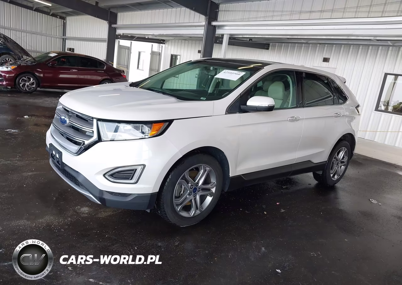 2015 Ford Edge Titanium VIN:2FMTK4K81FBB66953 - 2