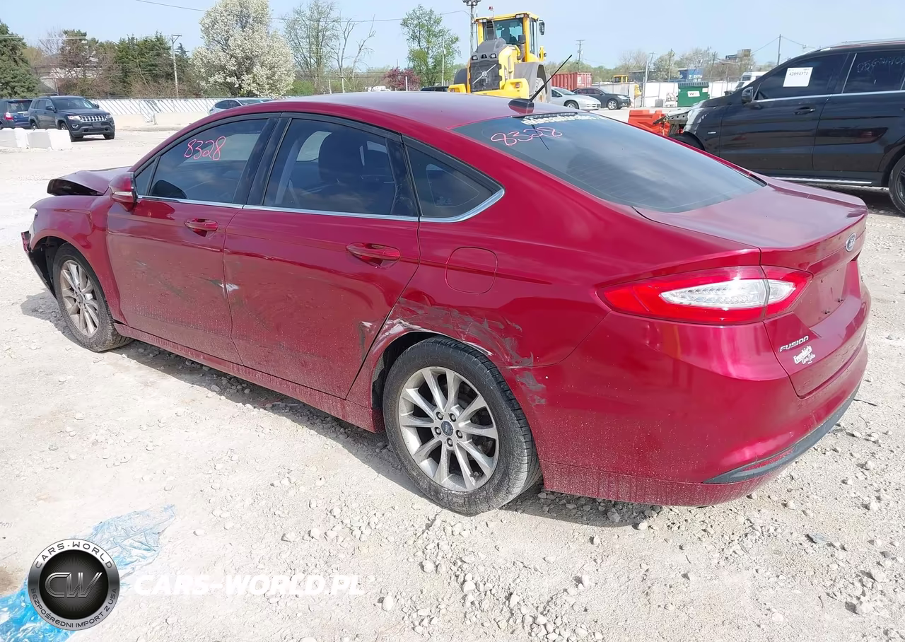 2015 Ford Fusion Se VIN:3FA6P0H70FR112562 - 3