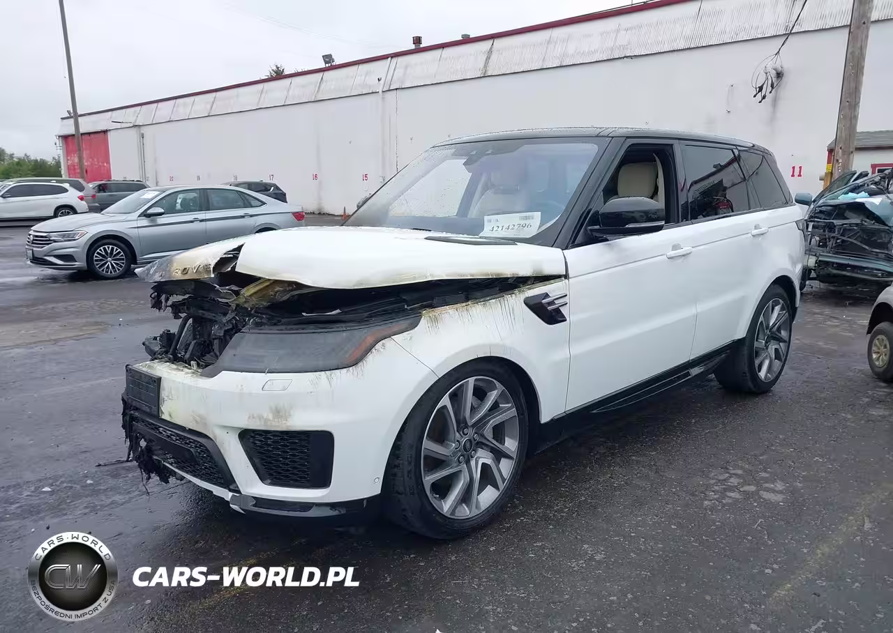 2020 Land Rover Range Rover Sport Hse Mhev VIN:SALWR2SU9LA883826 - 2