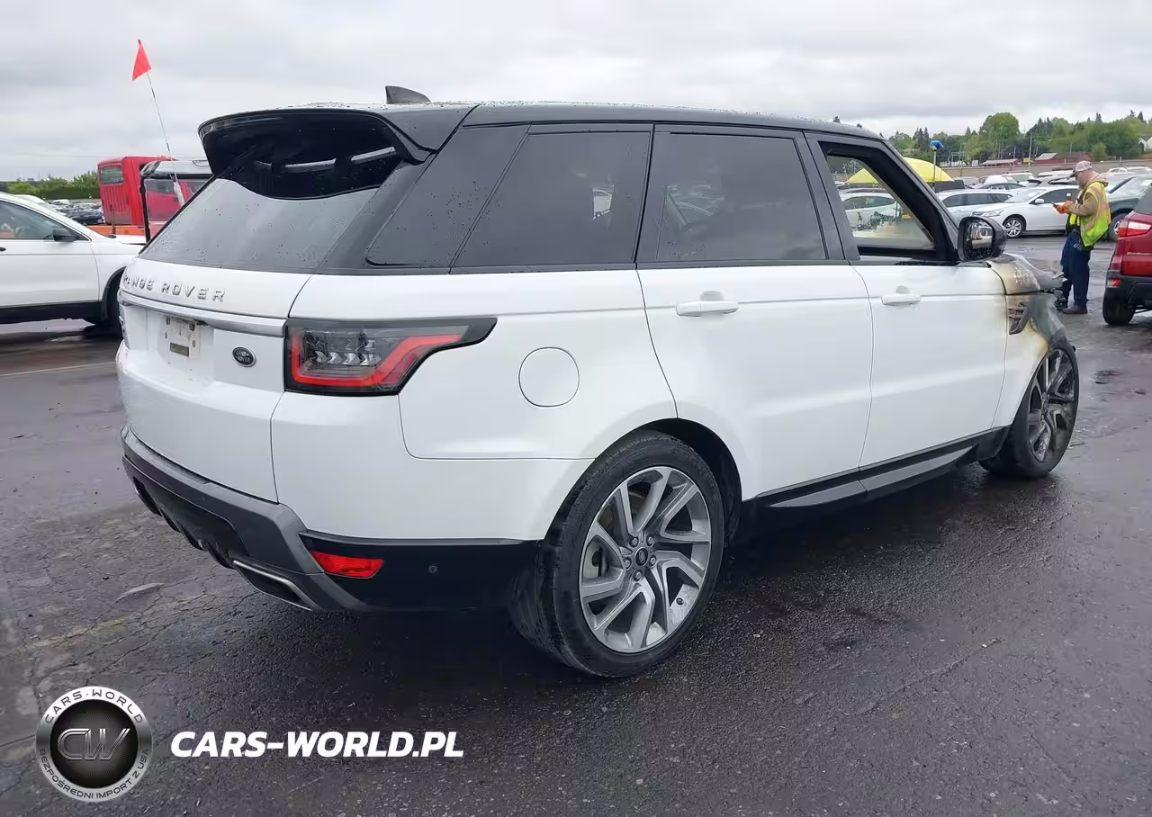 2020 Land Rover Range Rover Sport Hse Mhev VIN:SALWR2SU9LA883826 - 4