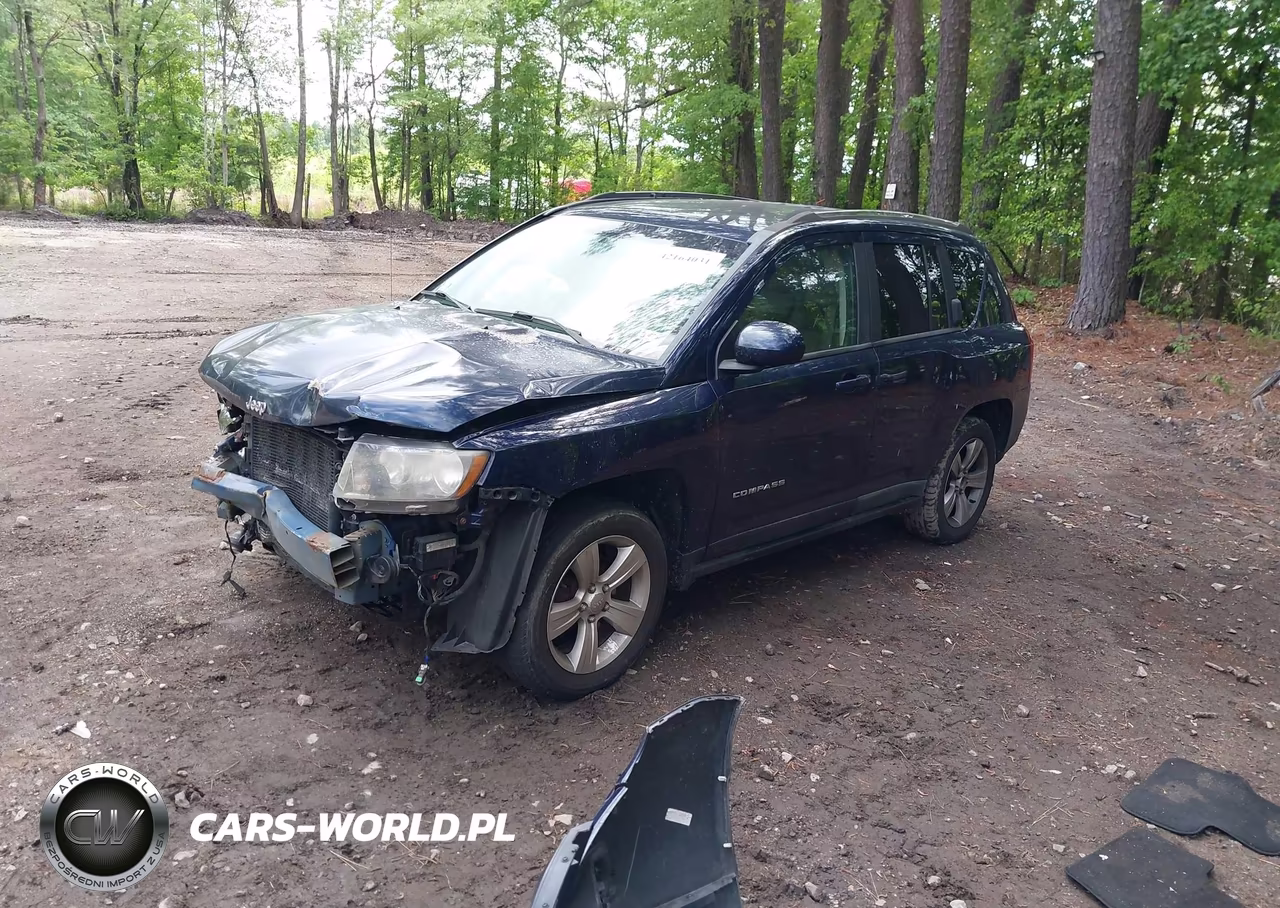 2014 Jeep Compass Latitude VIN:1C4NJDEBXED621542 - 2