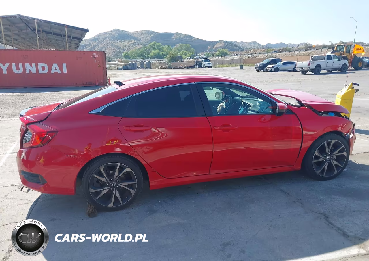 2019 Honda Civic Sport VIN:2HGFC2F89KH525648 - 13
