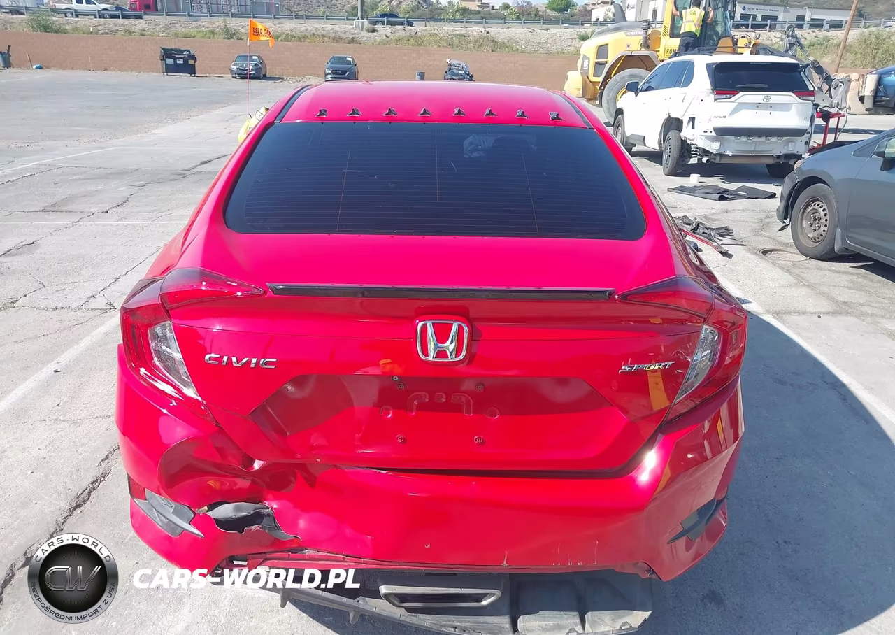 2019 Honda Civic Sport VIN:2HGFC2F89KH525648 - 16