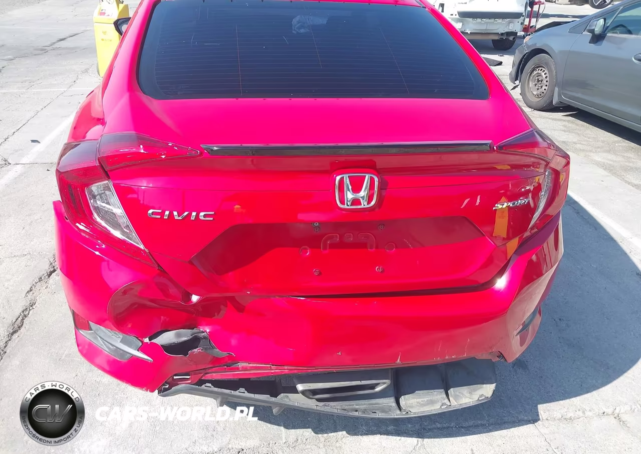 2019 Honda Civic Sport VIN:2HGFC2F89KH525648 - 17