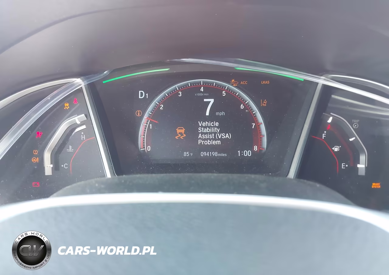 2019 Honda Civic Sport VIN:2HGFC2F89KH525648 - 7