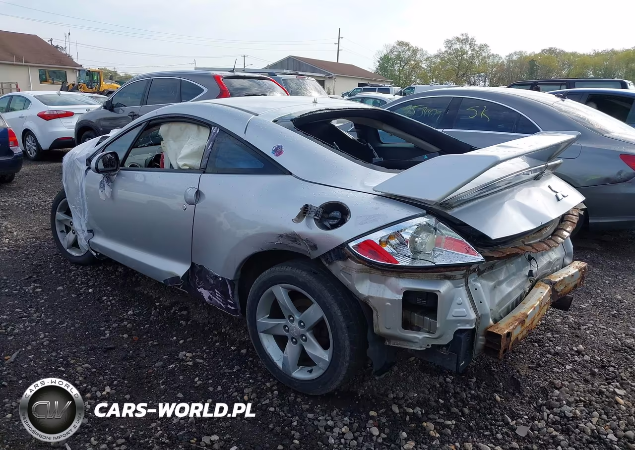 2007 Mitsubishi Eclipse Gs VIN:4A3AK24F67E062490 - 3