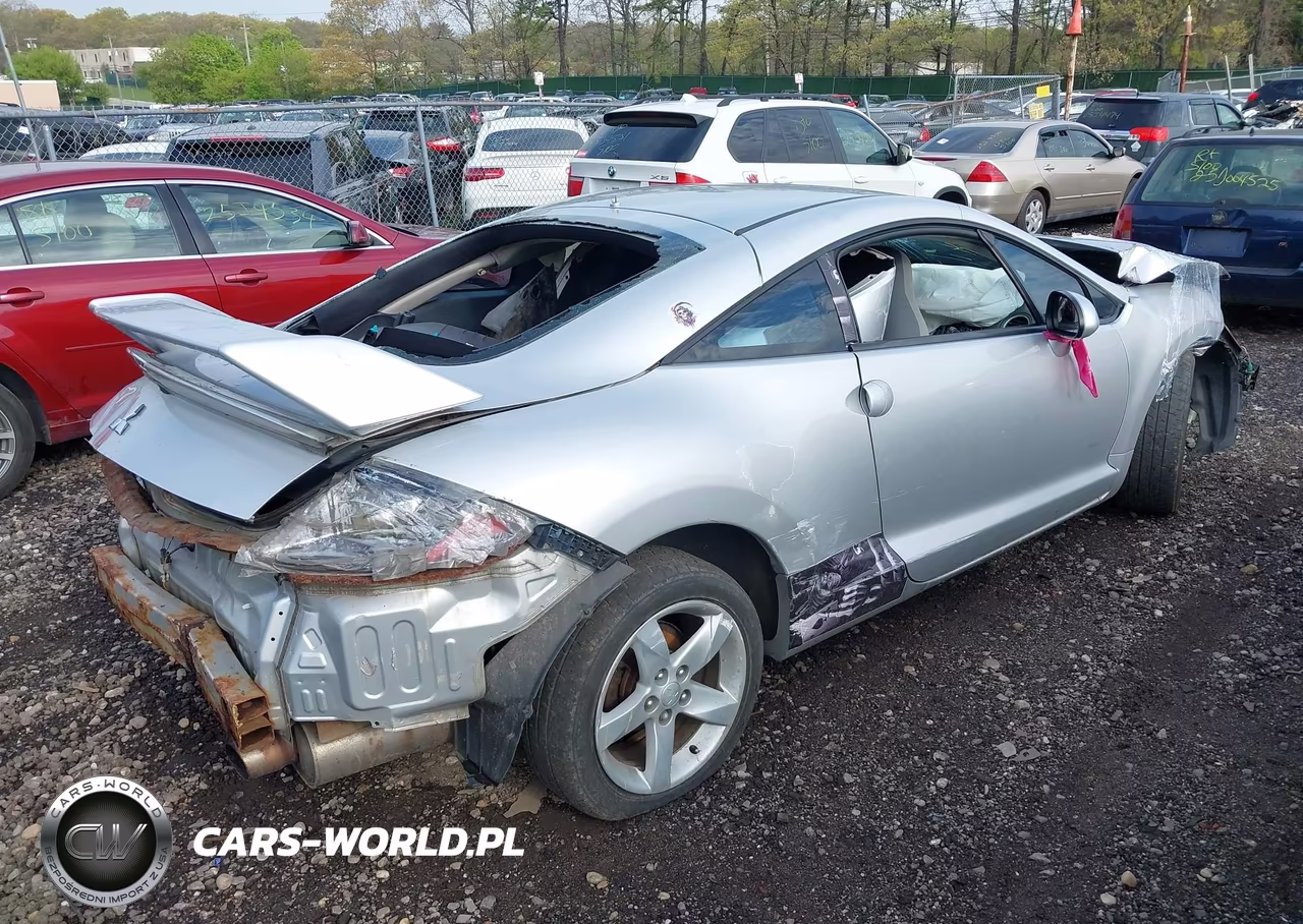 2007 Mitsubishi Eclipse Gs VIN:4A3AK24F67E062490 - 4