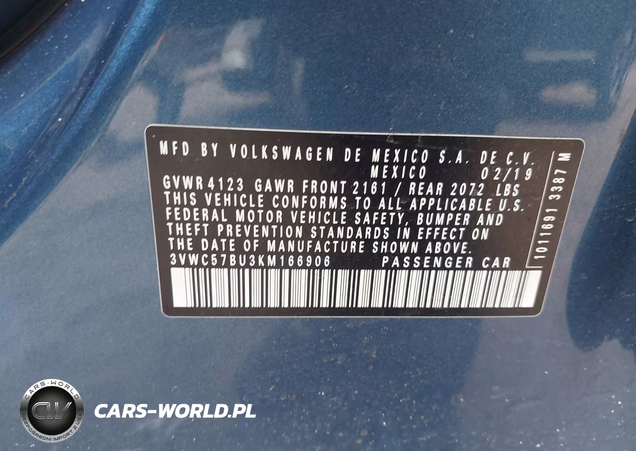 2019 Volkswagen Jetta 1.4T R-Line-1.4T S-1.4T Se VIN:3VWC57BU3KM166906 - 9