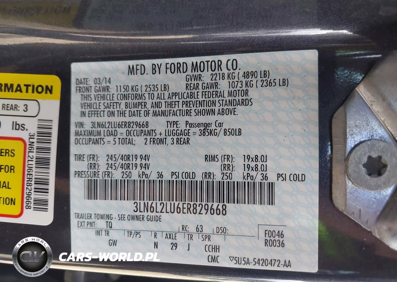 2014 Lincoln Mkz Hybrid VIN:3LN6L2LU6ER829668 - 9