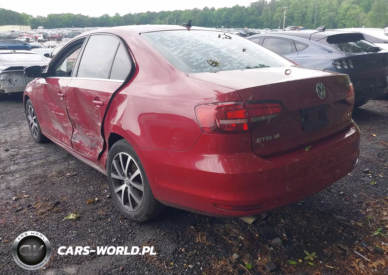 2018 Volkswagen Jetta 1.4T Se-1.4T Wolfsburg Edition VIN:3VWDB7AJ6JM233551 - 3