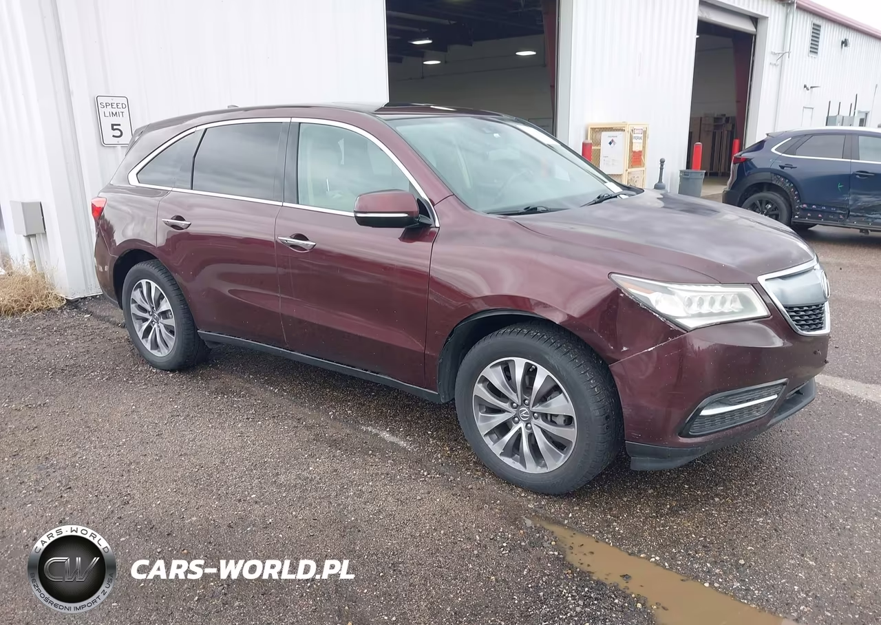 2014 Acura Mdx Technology Pkg W-Entertainment Pkg