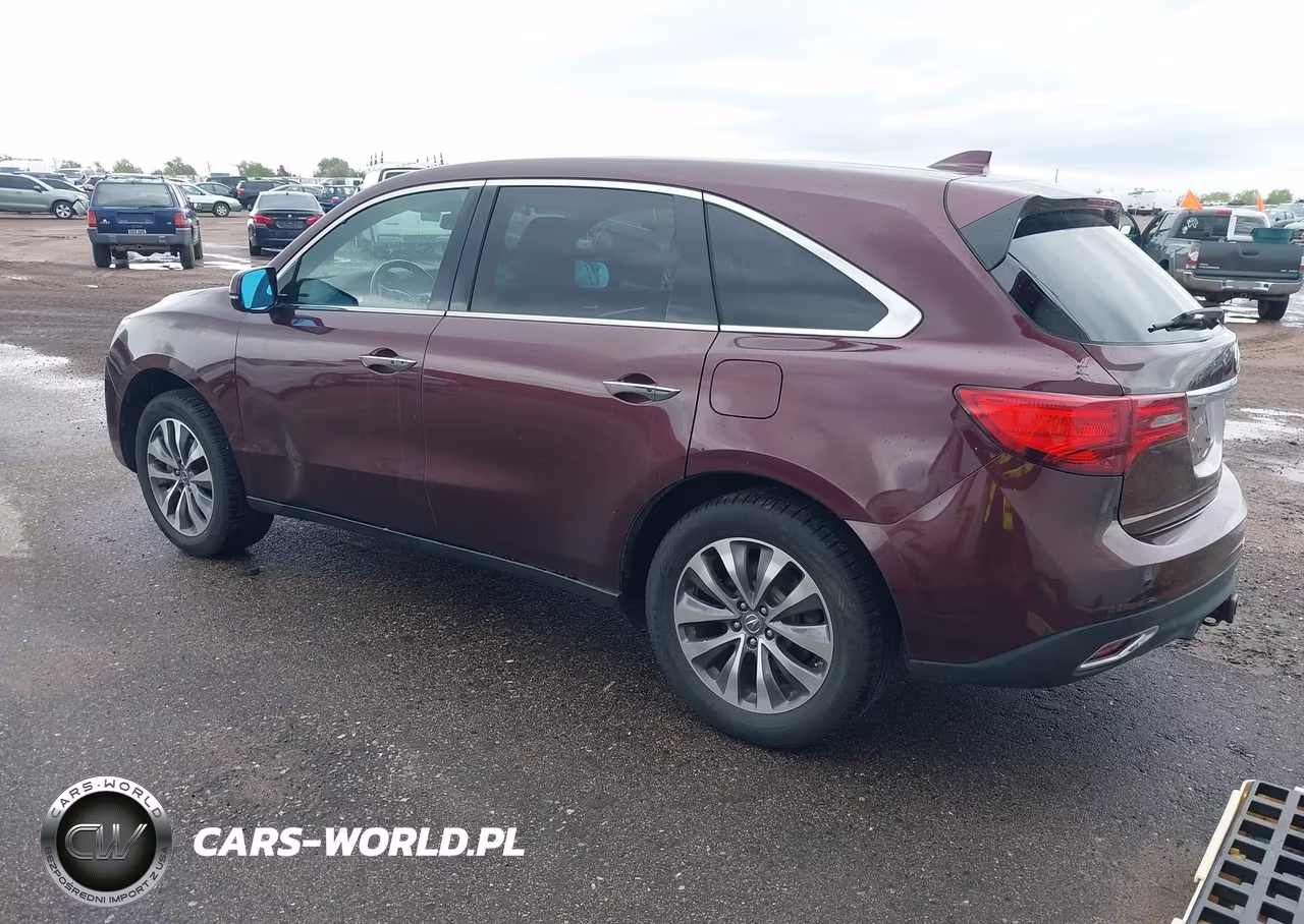 2014 Acura Mdx Technology Pkg W-Entertainment Pkg VIN:5FRYD4H66EB048648 - 3