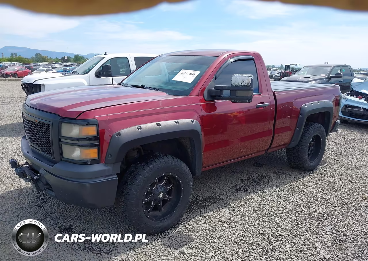 2014 Chevrolet Silverado 1500 Work Truck 1Wt VIN:1GCNKPEH5EZ334499 - 2