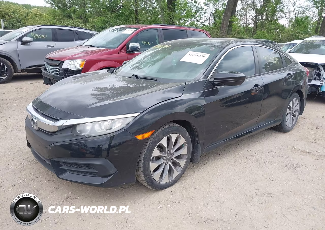 2017 Honda Civic Lx VIN:19XFC2F56HE040649 - 2