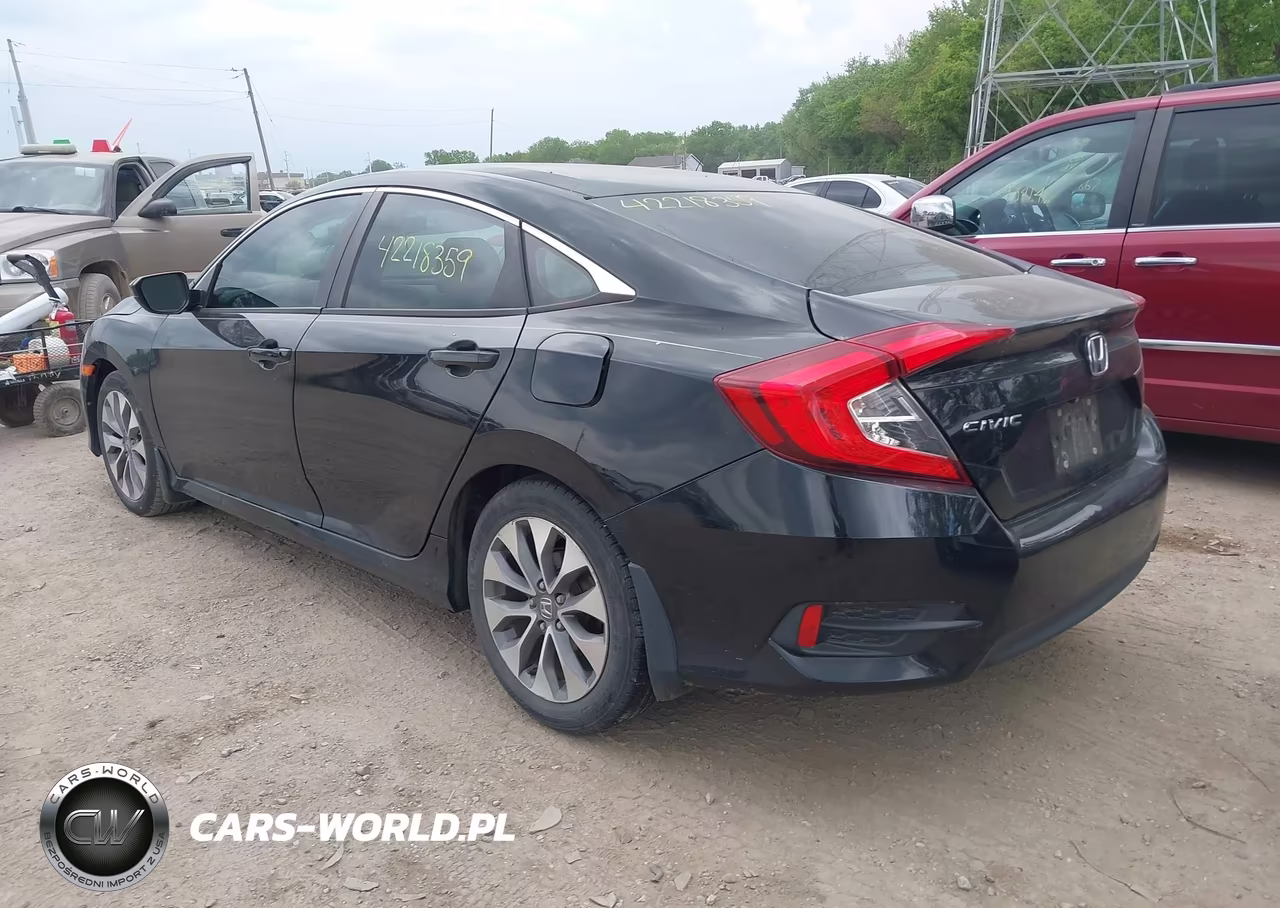 2017 Honda Civic Lx VIN:19XFC2F56HE040649 - 3