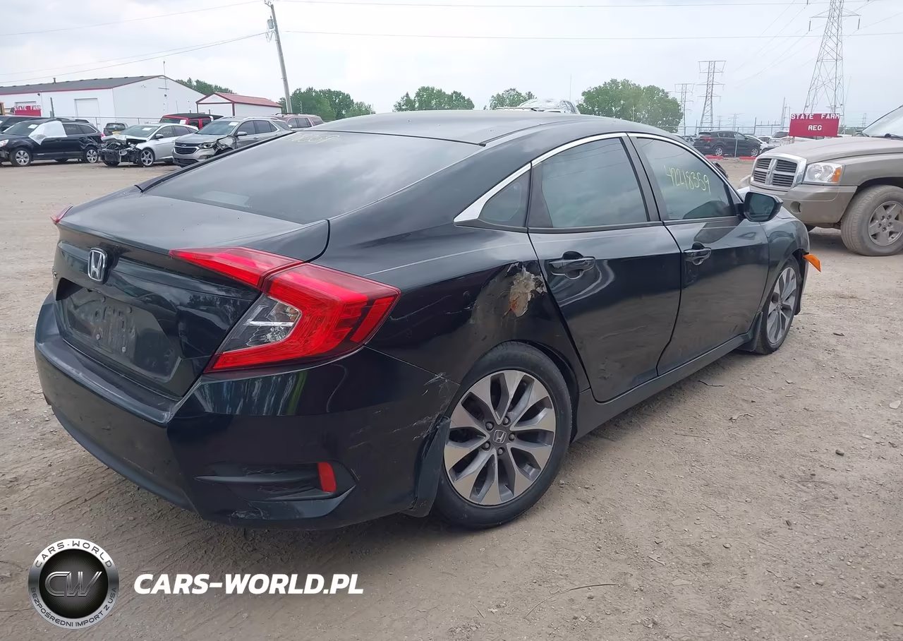 2017 Honda Civic Lx VIN:19XFC2F56HE040649 - 4
