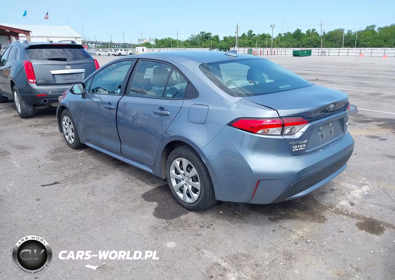 2022 Toyota Corolla Le VIN:5YFEPMAEXNP339137 - 3