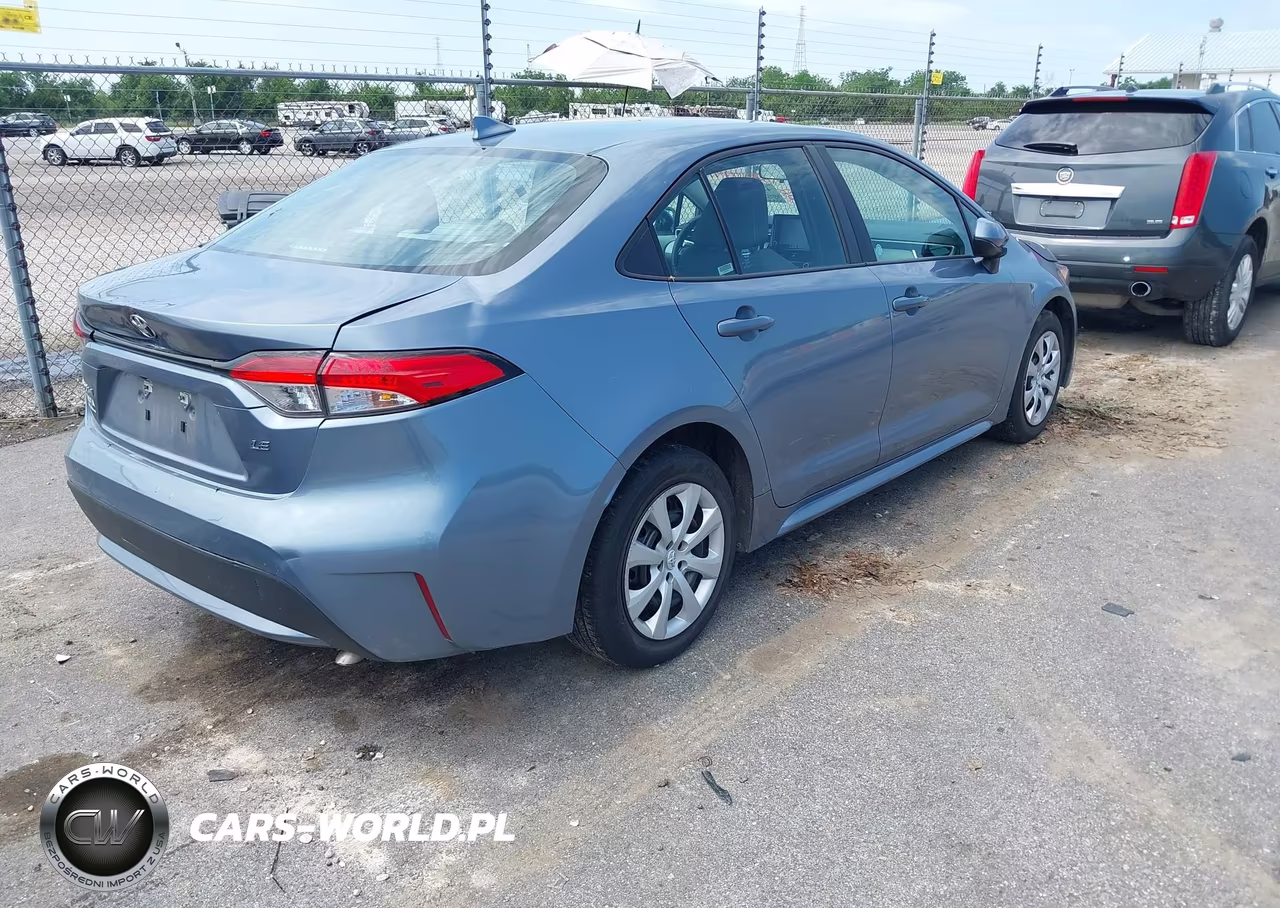 2022 Toyota Corolla Le VIN:5YFEPMAEXNP339137 - 4