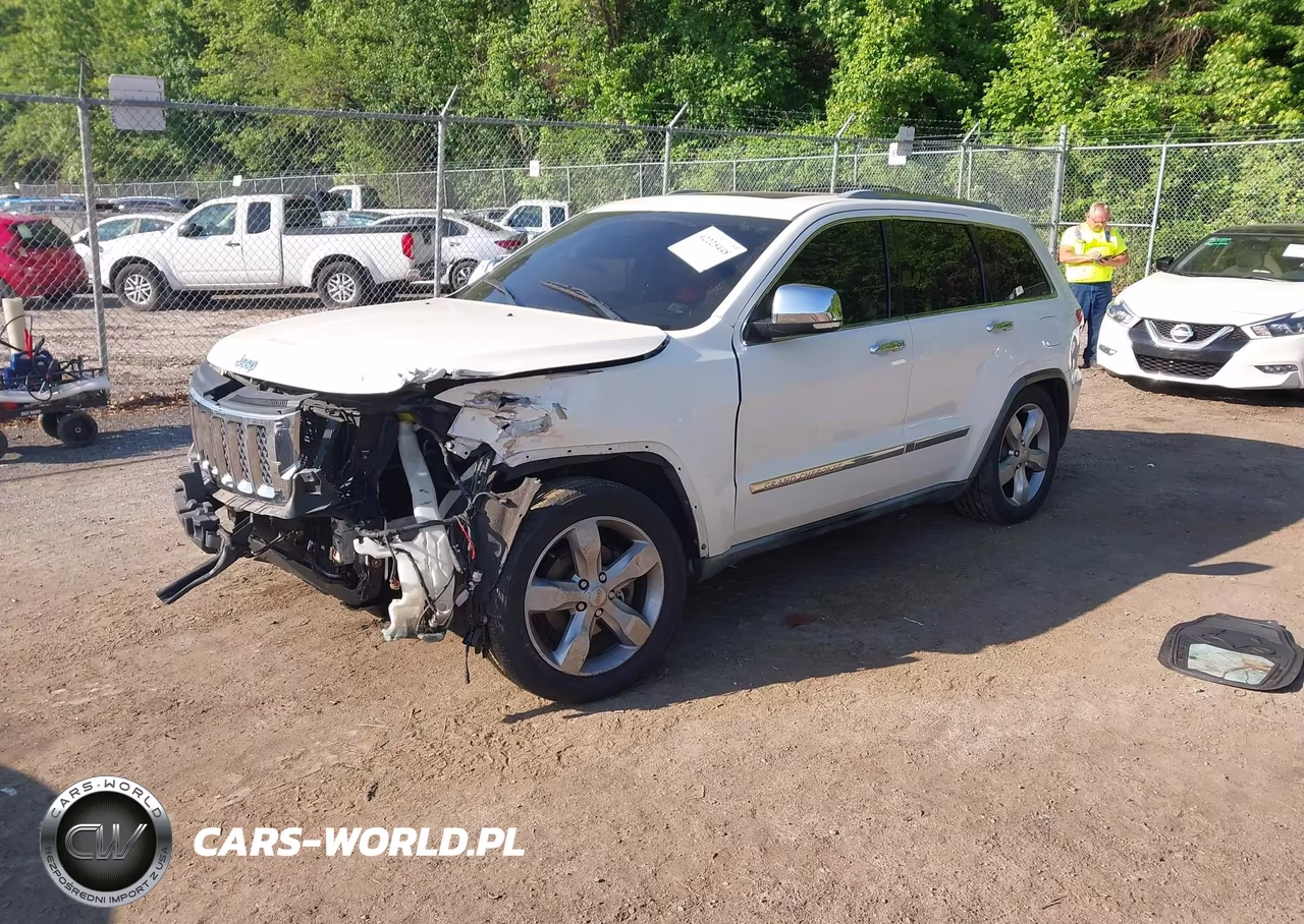 2012 Jeep Grand Cherokee Overland VIN:1C4RJFCG5CC200097 - 2