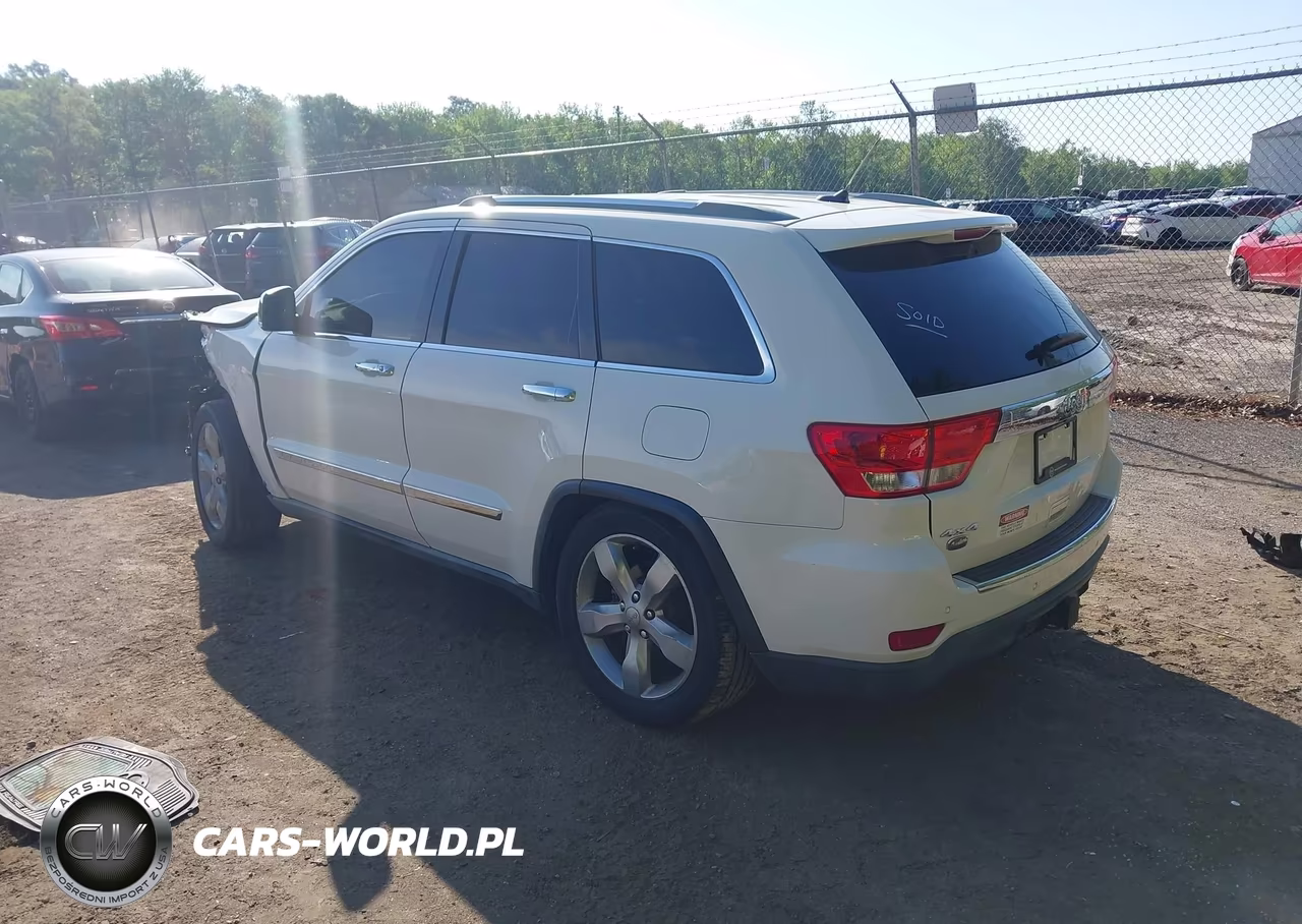 2012 Jeep Grand Cherokee Overland VIN:1C4RJFCG5CC200097 - 3