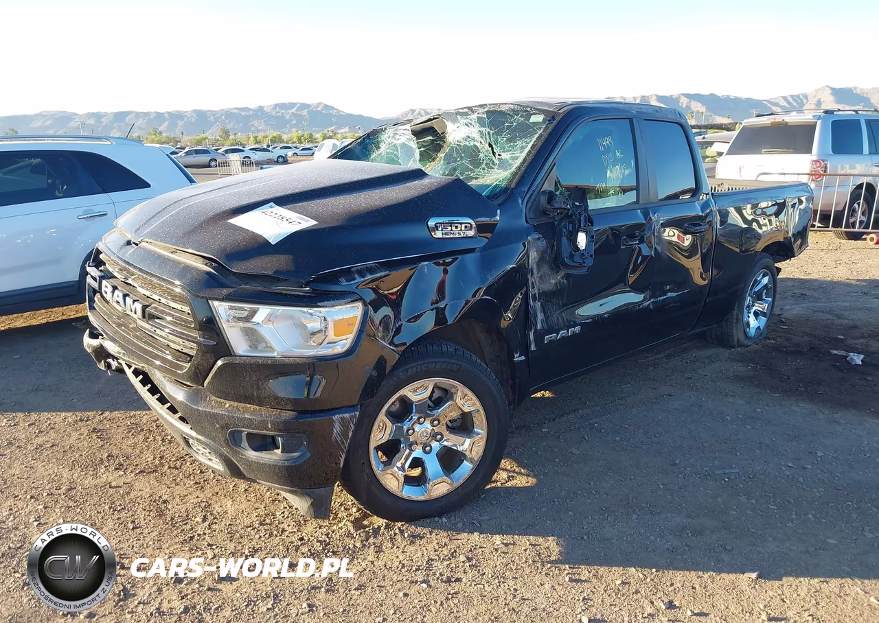 2020 Ram 1500 Big Horn-Lone Star VIN:1C6SRFBT8LN174647 - 2