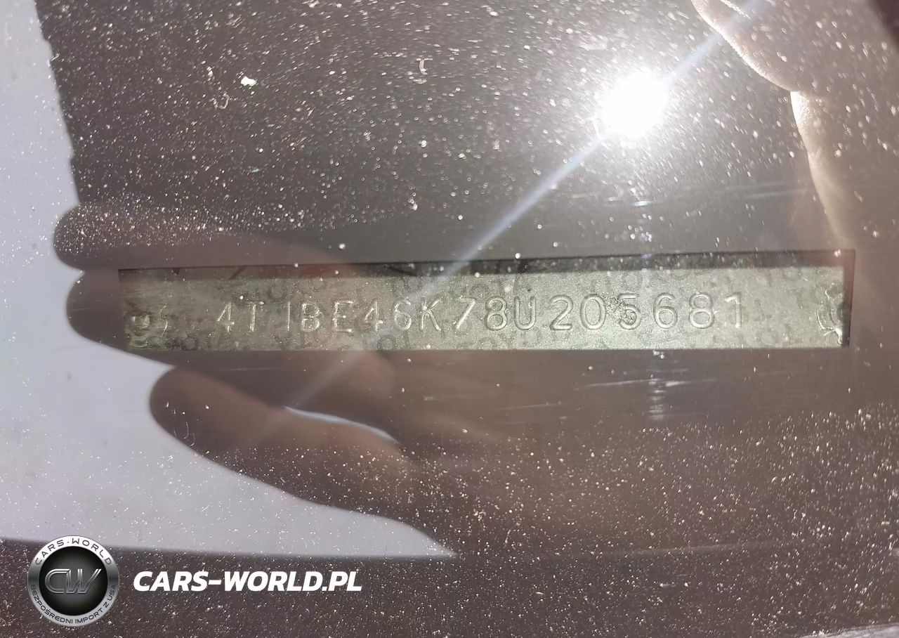 2008 Toyota Camry Se VIN:4T1BE46K78U205681 - 12