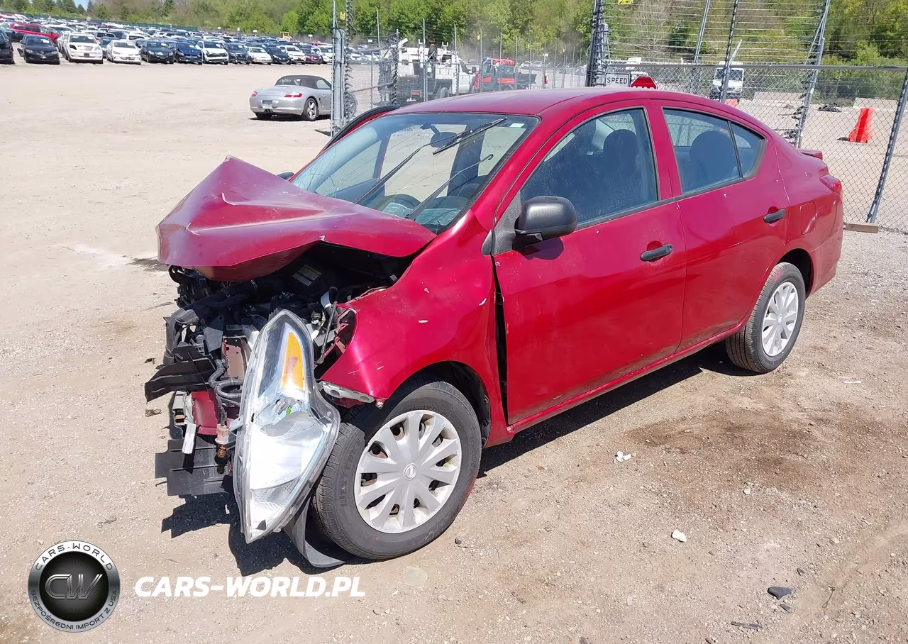 2015 Nissan Versa 1.6 S+ VIN:3N1CN7AP6FL914299 - 2