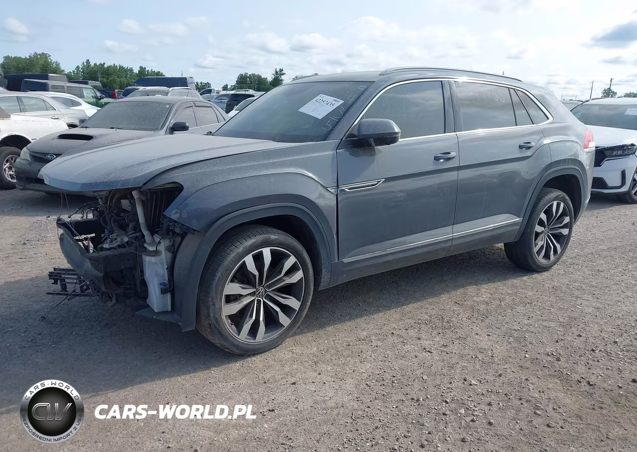 2021 Volkswagen Atlas Cross Sport 3.6L V6 Sel Premium R-Line VIN:1V2FE2CA0MC223881 - 2