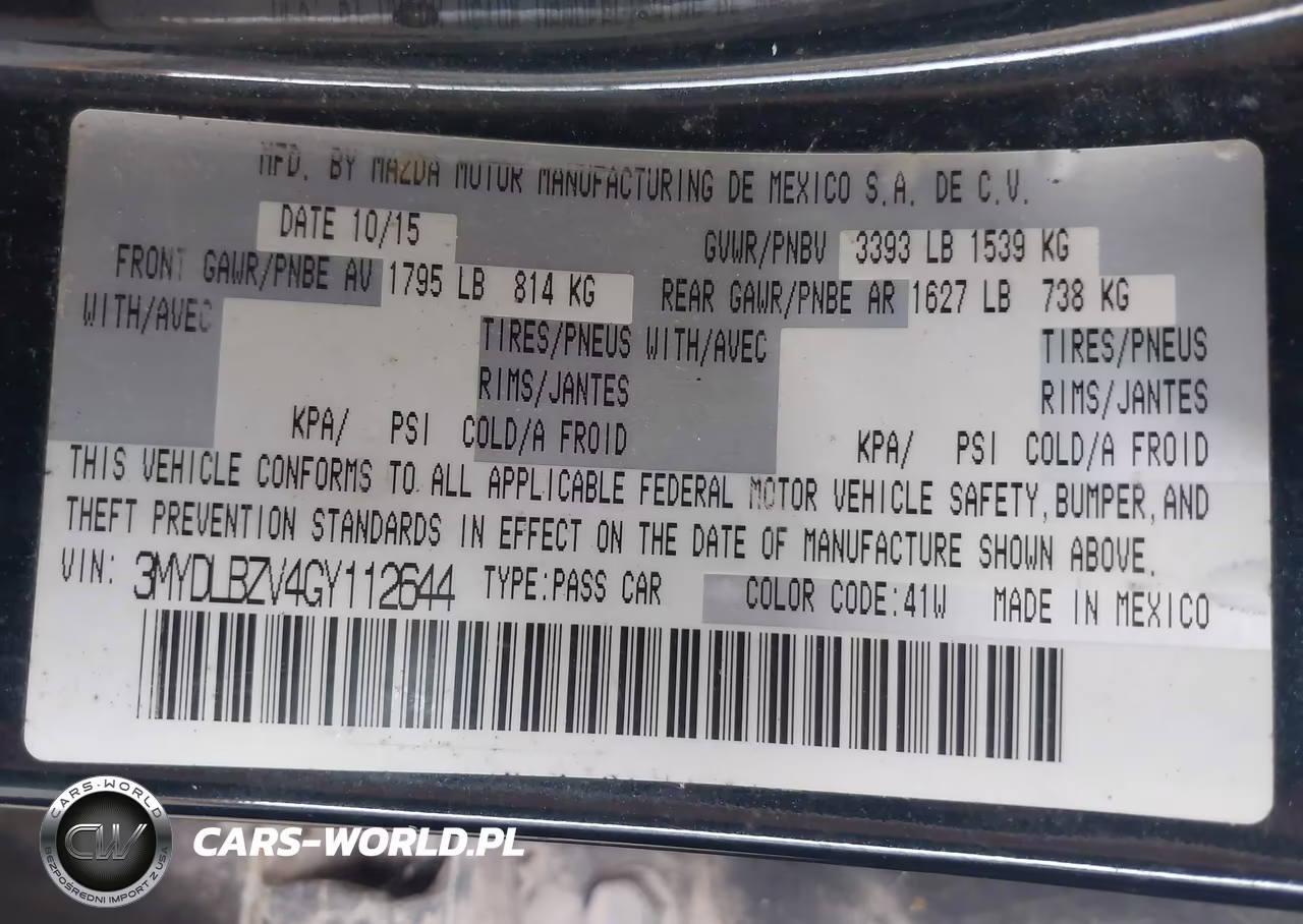 2016 Scion Ia VIN:3MYDLBZV4GY112644 - 9