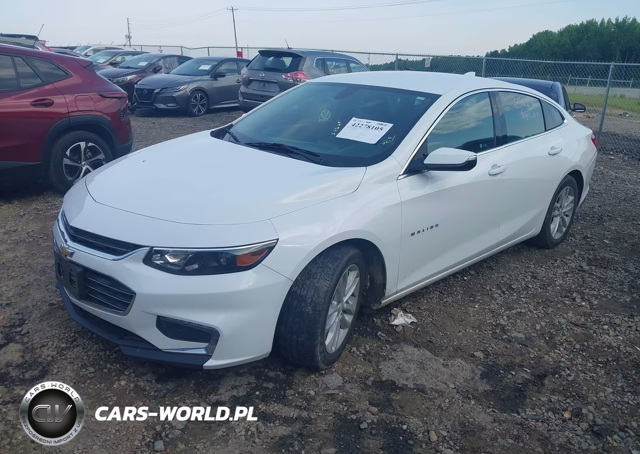 2018 Chevrolet Malibu Lt VIN:1G1ZD5ST9JF123447 - 2