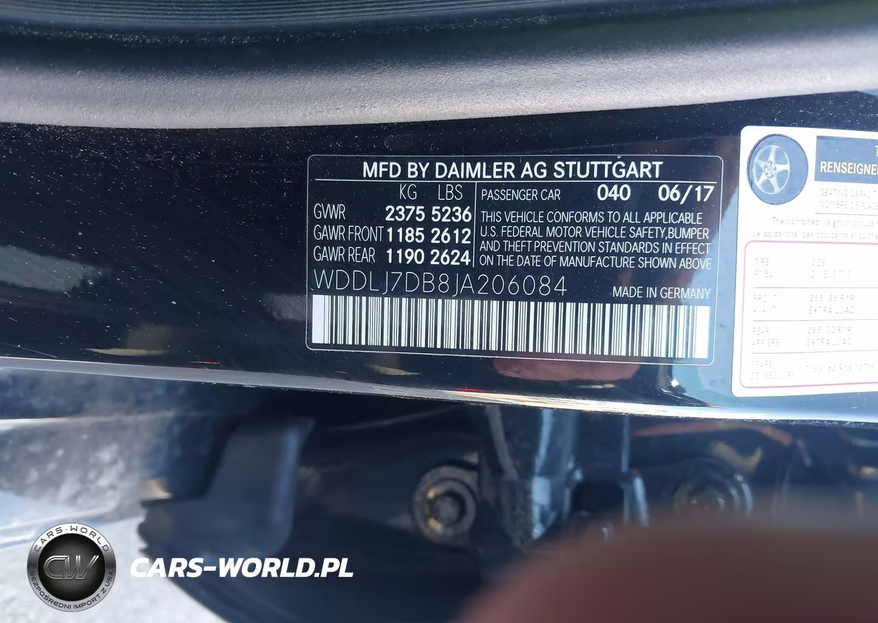 2018 Mercedes-Benz Cls 550 VIN:WDDLJ7DB8JA206084 - 9