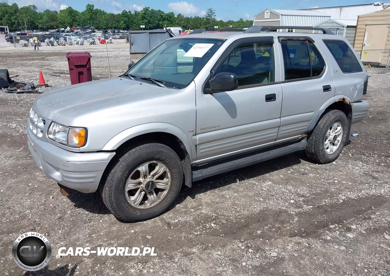 2001 Isuzu Rodeo Ls 3.2L-Ls 3.2L V6-Lse 3.2L V6-S-S 3.2L V6 VIN:4S2DM58W214332354 - 2